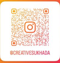 Scan to follow @creativesukhada on Instagram